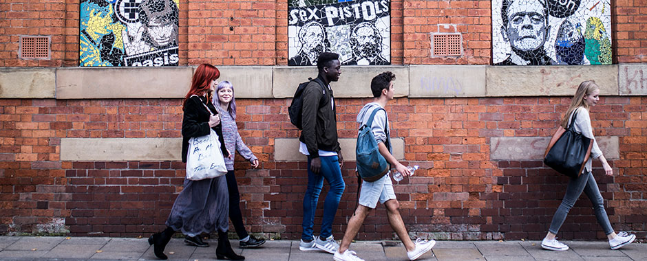 Students in Manchester